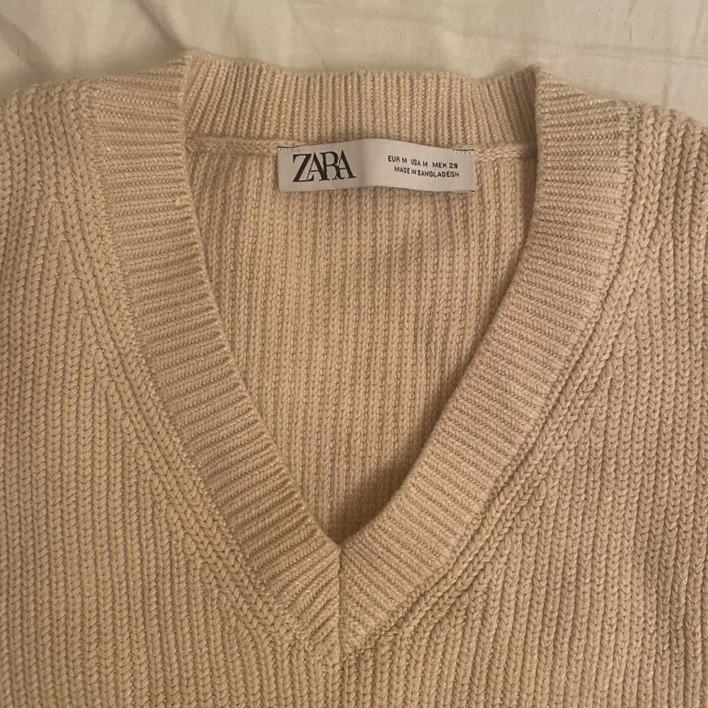 Tan Sweater Vest